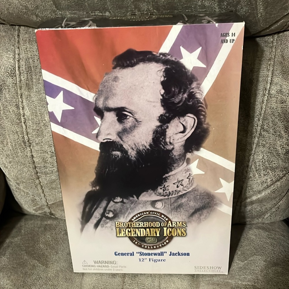 NIB Sideshow Brotherhood of Arms General “Stonewall” Jackson 12 inch figure